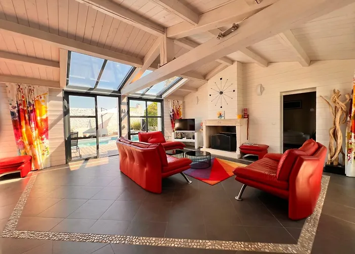 Rivage Maison Spacieuse Avec Piscine Et Hébergement de vacances *